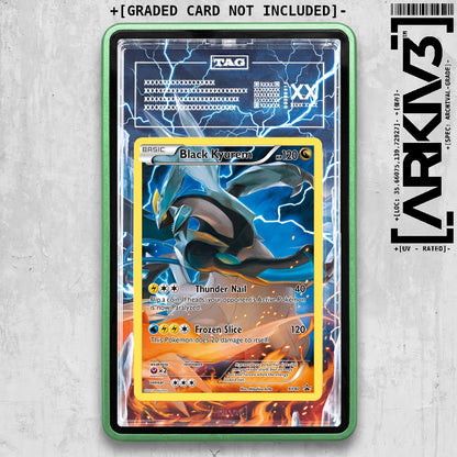 ARKIV3 TAG graded front - Green