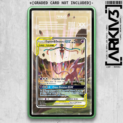 ARKIV3 TAG graded front - Green