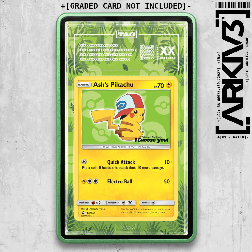 ARKIV3 TAG graded front - Green