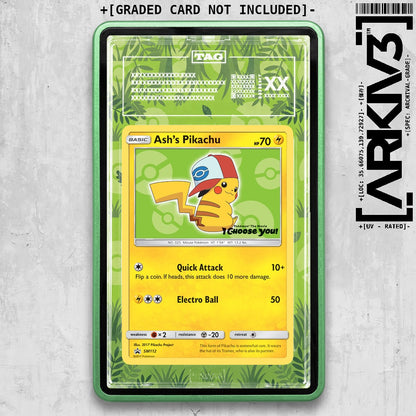 ARKIV3 TAG graded front - Green