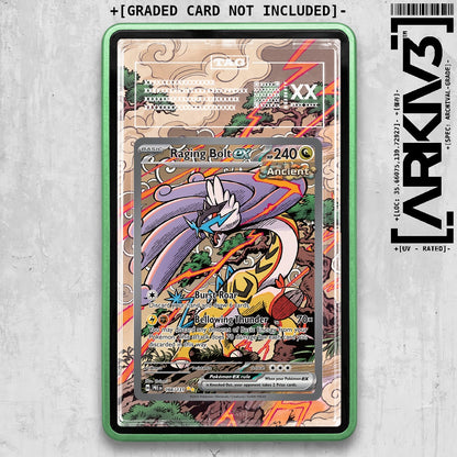 ARKIV3 TAG graded front - Green