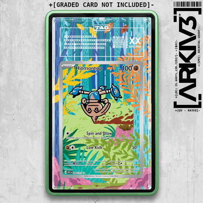 ARKIV3 TAG graded front - Green