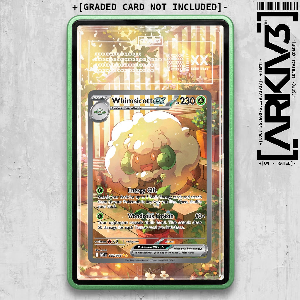ARKIV3 TAG graded front - Green