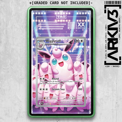 ARKIV3 TAG graded front - Green