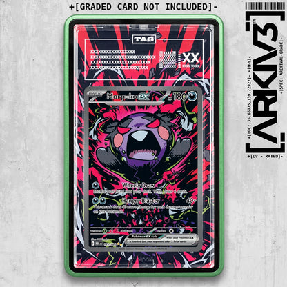 ARKIV3 TAG graded front - Green