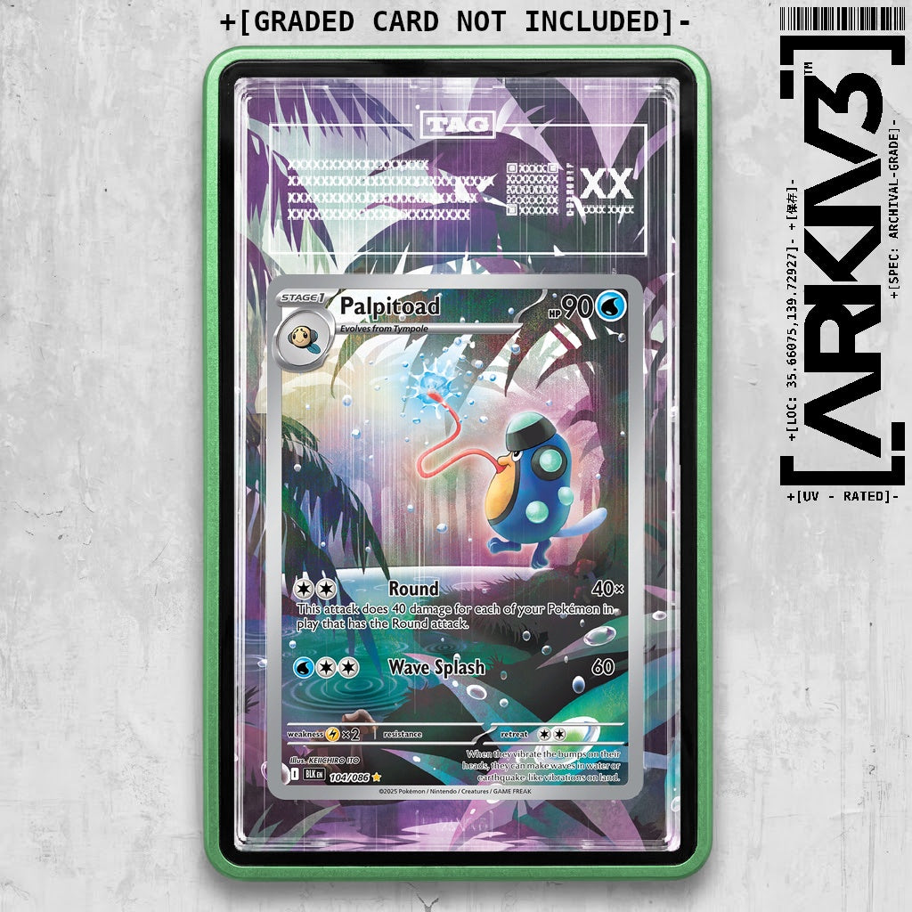 ARKIV3 TAG graded front - Green