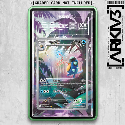 ARKIV3 TAG graded front - Green