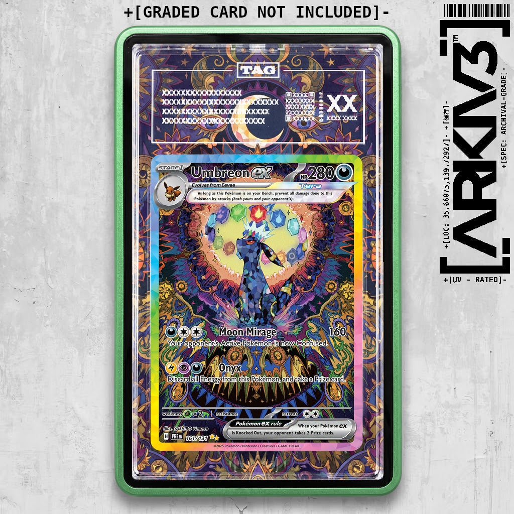 ARKIV3 TAG graded front - Green