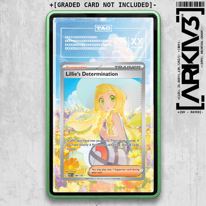 ARKIV3 TAG graded front - Green