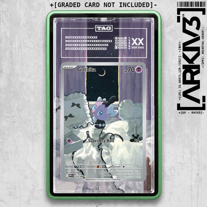 ARKIV3 TAG graded front - Green