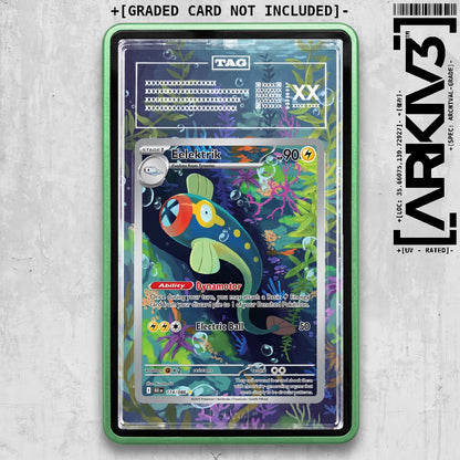 ARKIV3 TAG graded front - Green