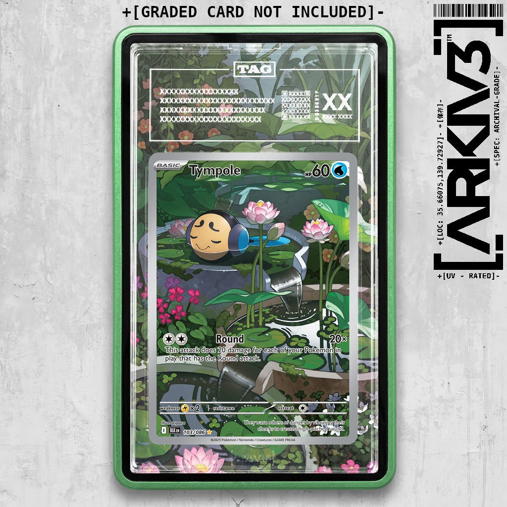 ARKIV3 TAG graded front - Green