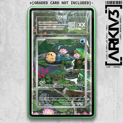 ARKIV3 TAG graded front - Green