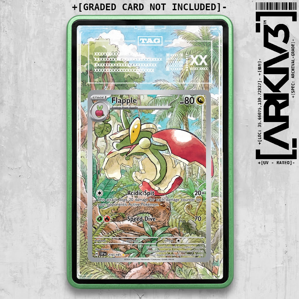 ARKIV3 TAG graded front - Green