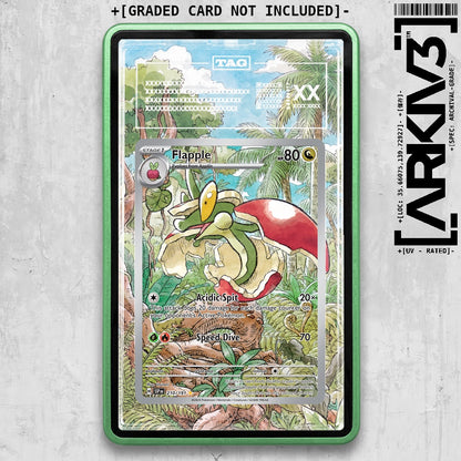 ARKIV3 TAG graded front - Green