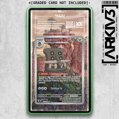 ARKIV3 TAG graded front - Green