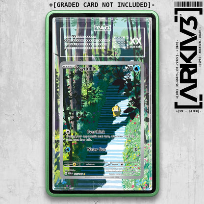 ARKIV3 TAG graded front - Green
