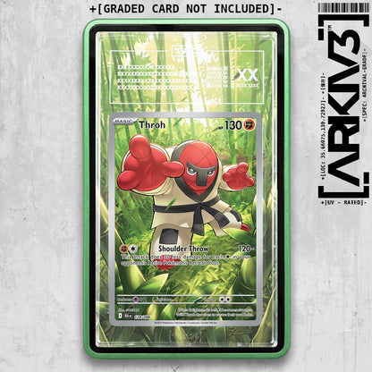 ARKIV3 TAG graded front - Green