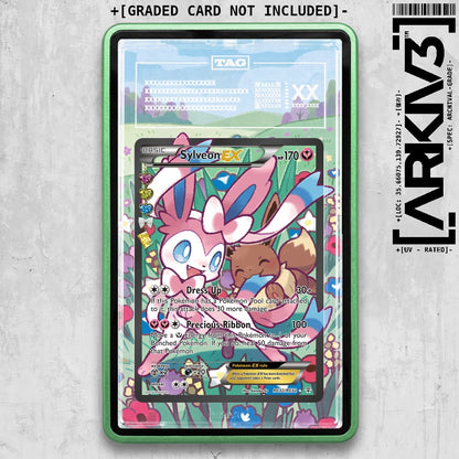 ARKIV3 TAG graded front - Green