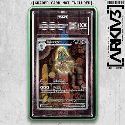 ARKIV3 TAG graded front - Green