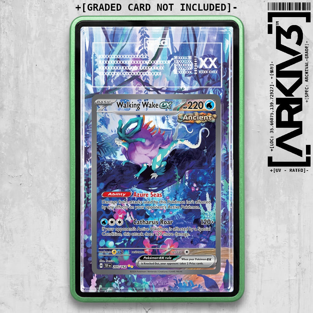 ARKIV3 TAG graded front - Green