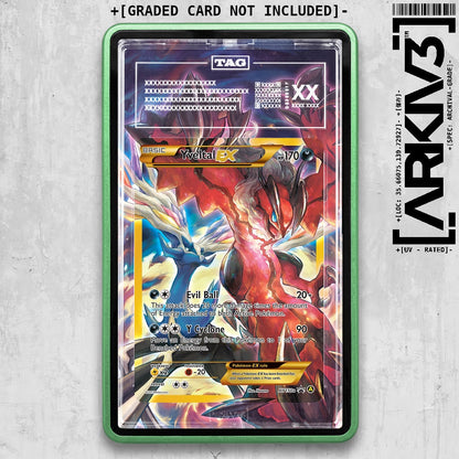 ARKIV3 TAG graded front - Green