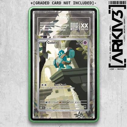 ARKIV3 TAG graded front - Green