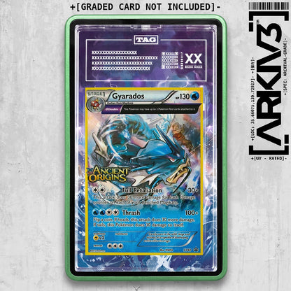 ARKIV3 TAG graded front - Green