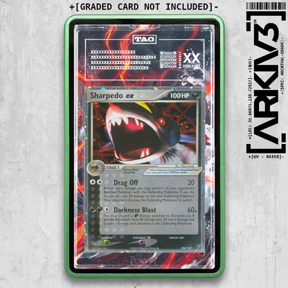 ARKIV3 TAG graded front - Green
