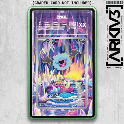 ARKIV3 TAG graded front - Green