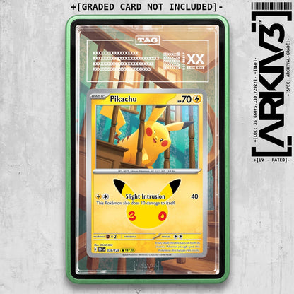 ARKIV3 TAG graded front - Green