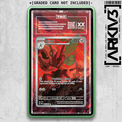 ARKIV3 TAG graded front - Green