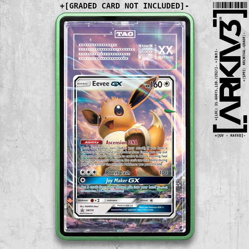 ARKIV3 TAG graded front - Green