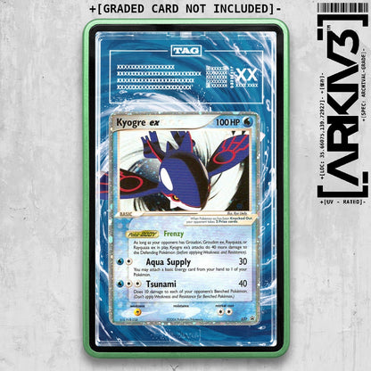 ARKIV3 TAG graded front - Green