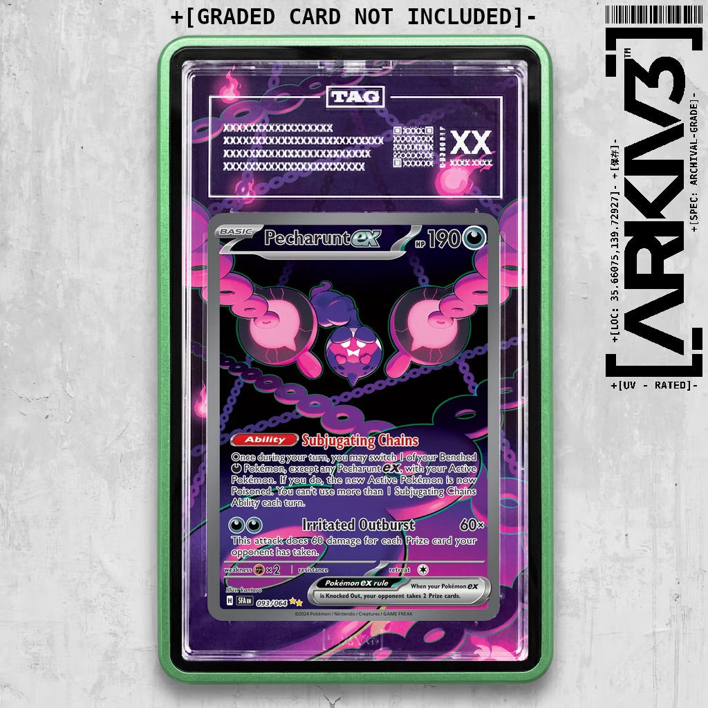 ARKIV3 TAG graded front - Green