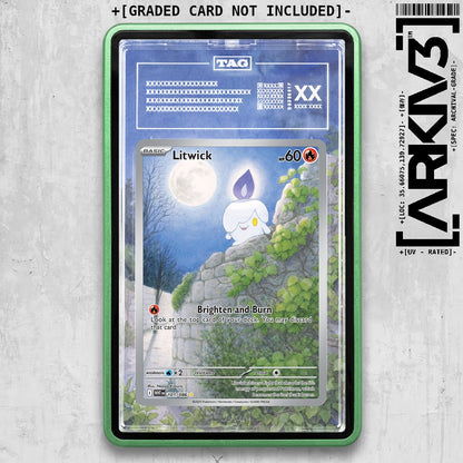 ARKIV3 TAG graded front - Green
