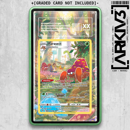 ARKIV3 TAG graded front - Green
