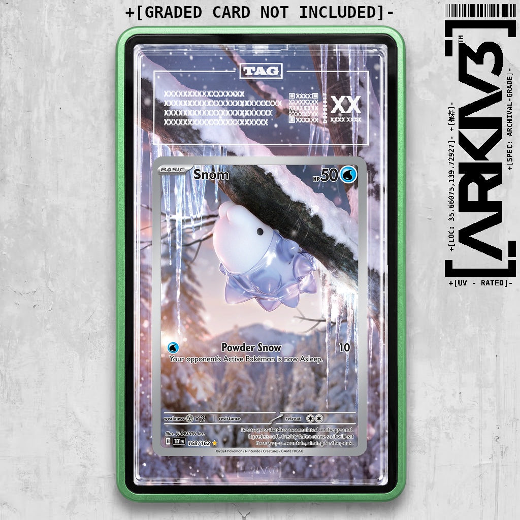 ARKIV3 TAG graded front - Green