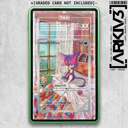 ARKIV3 TAG graded front - Green
