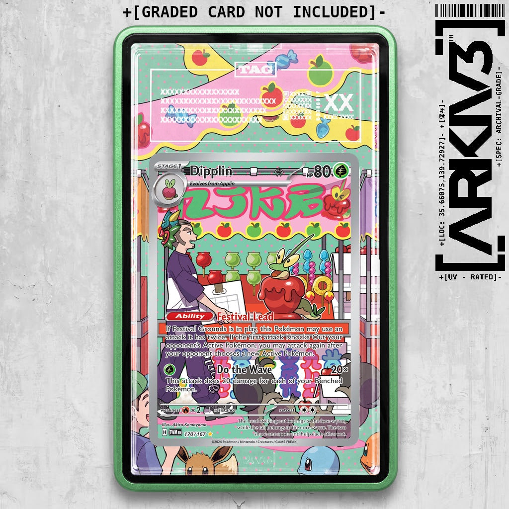 ARKIV3 TAG graded front - Green
