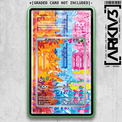 ARKIV3 TAG graded front - Green
