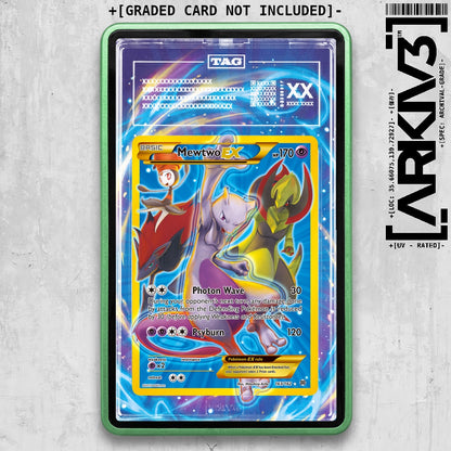 ARKIV3 TAG graded front - Green