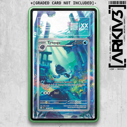 ARKIV3 TAG graded front - Green