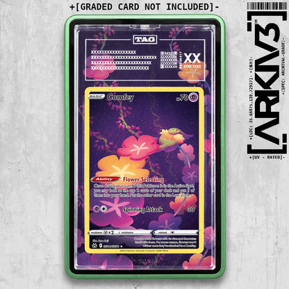 ARKIV3 TAG graded front - Green