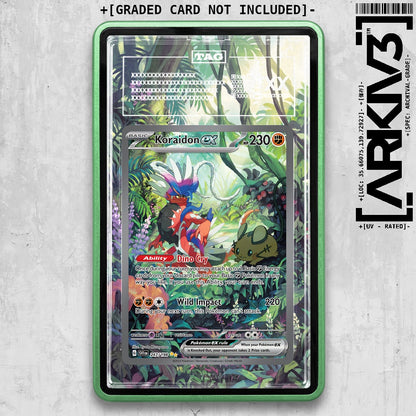 ARKIV3 TAG graded front - Green