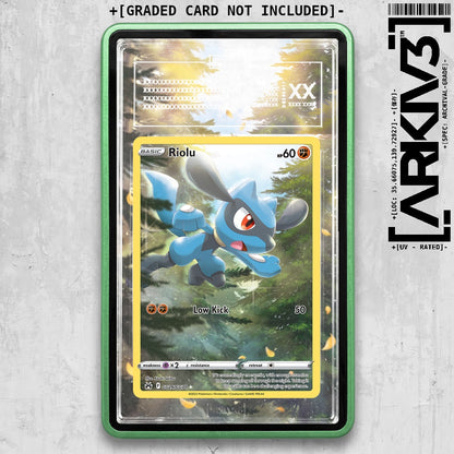 ARKIV3 TAG graded front - Green