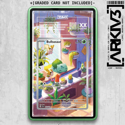ARKIV3 TAG graded front - Green