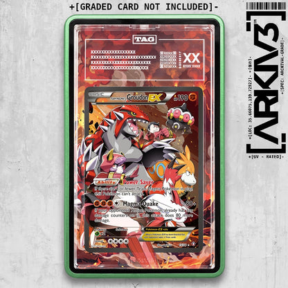ARKIV3 TAG graded front - Green