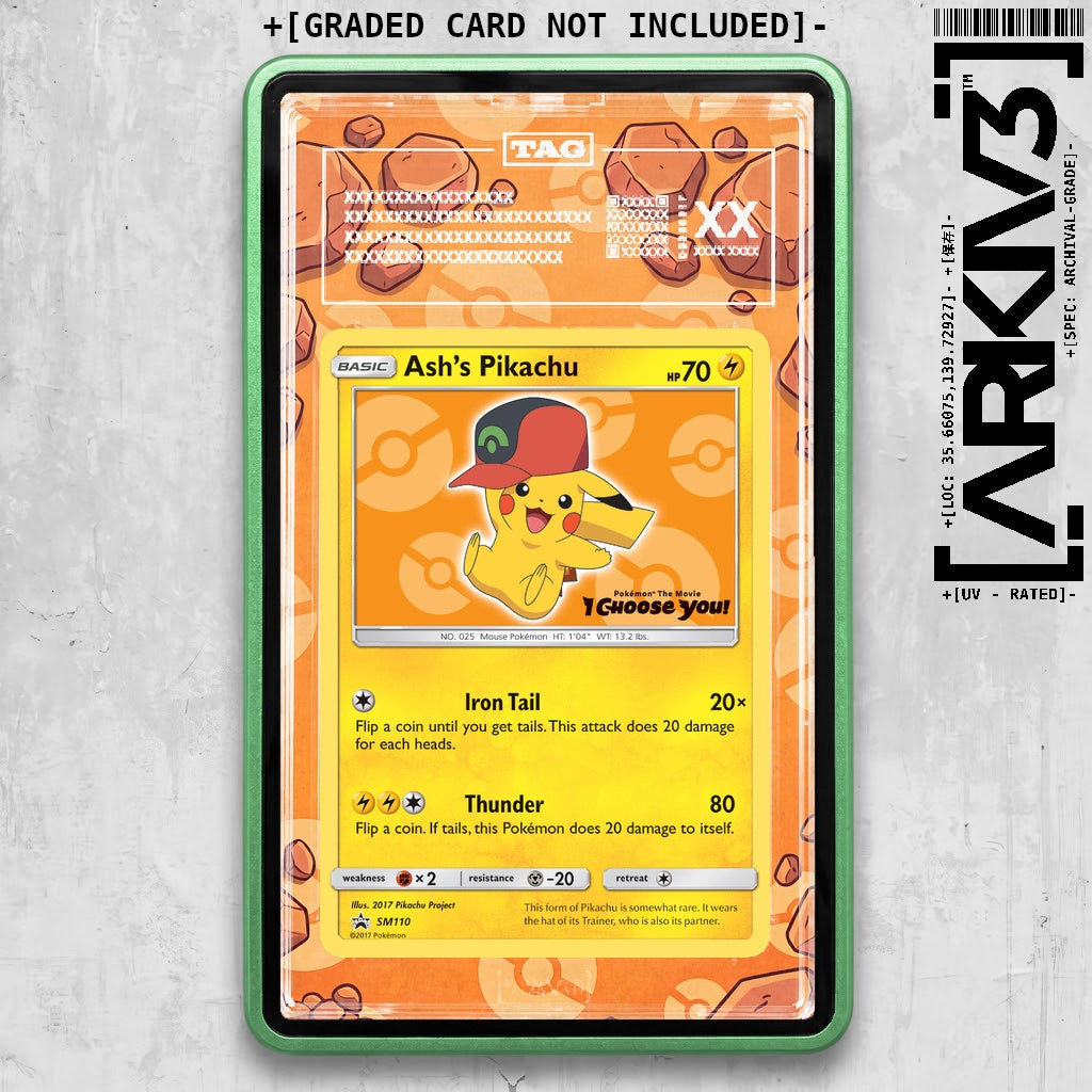 ARKIV3 TAG graded front - Green