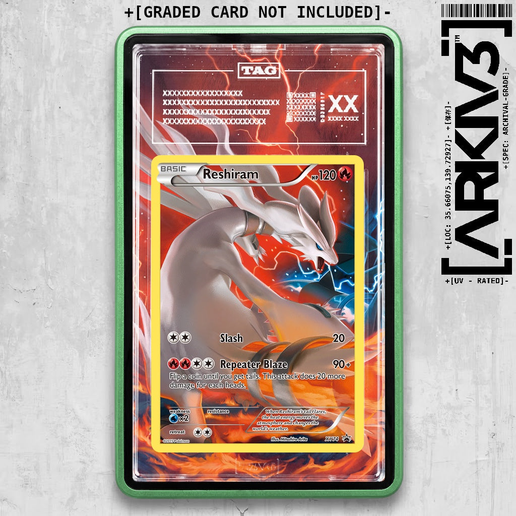 ARKIV3 TAG graded front - Green
